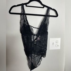 Small Victoria’s Secret black lacy, teddy